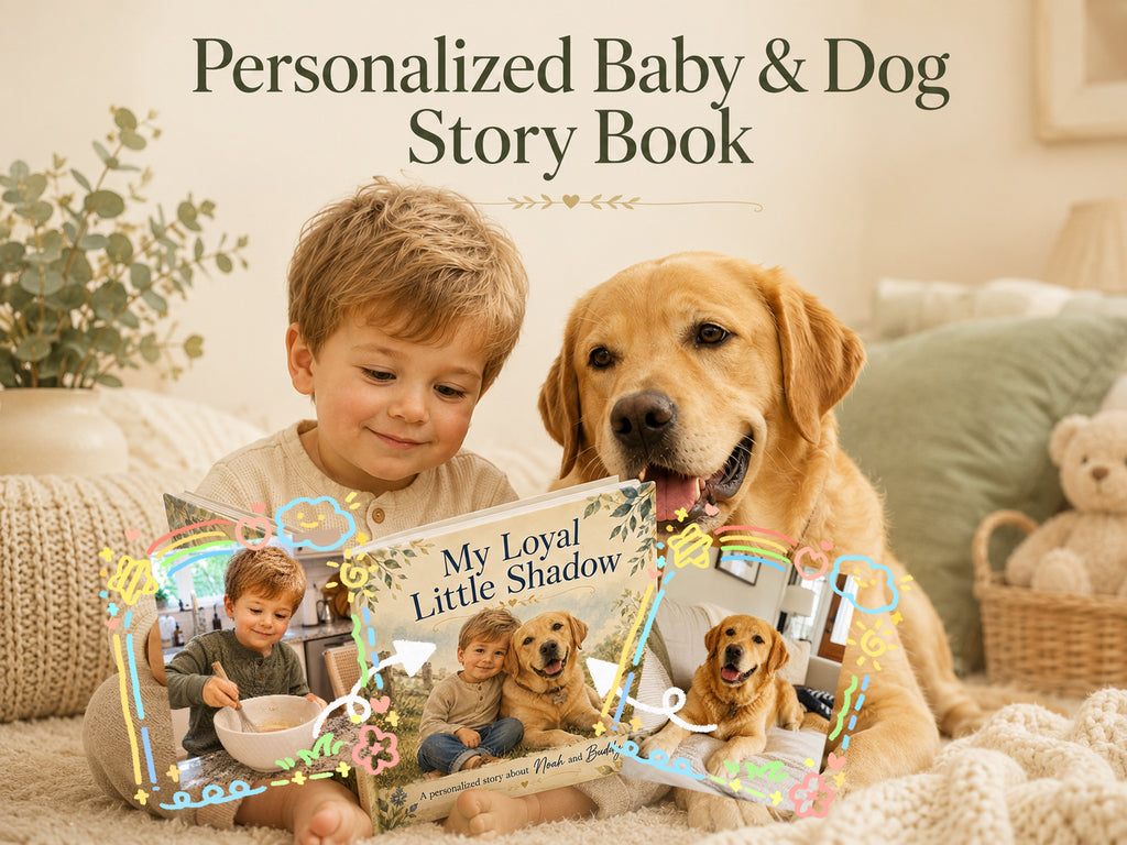 Personalized Baby & Labrador Books