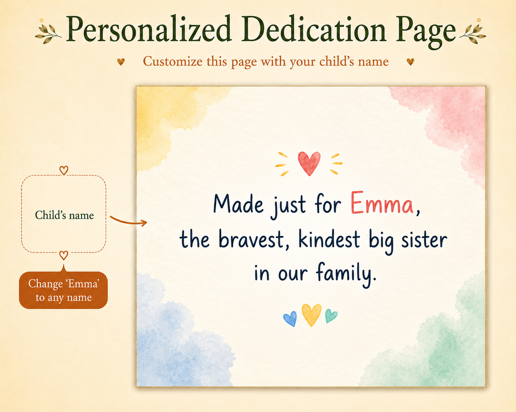 Personalized Big Sister Book