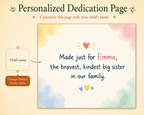 Personalized Big Sister Book