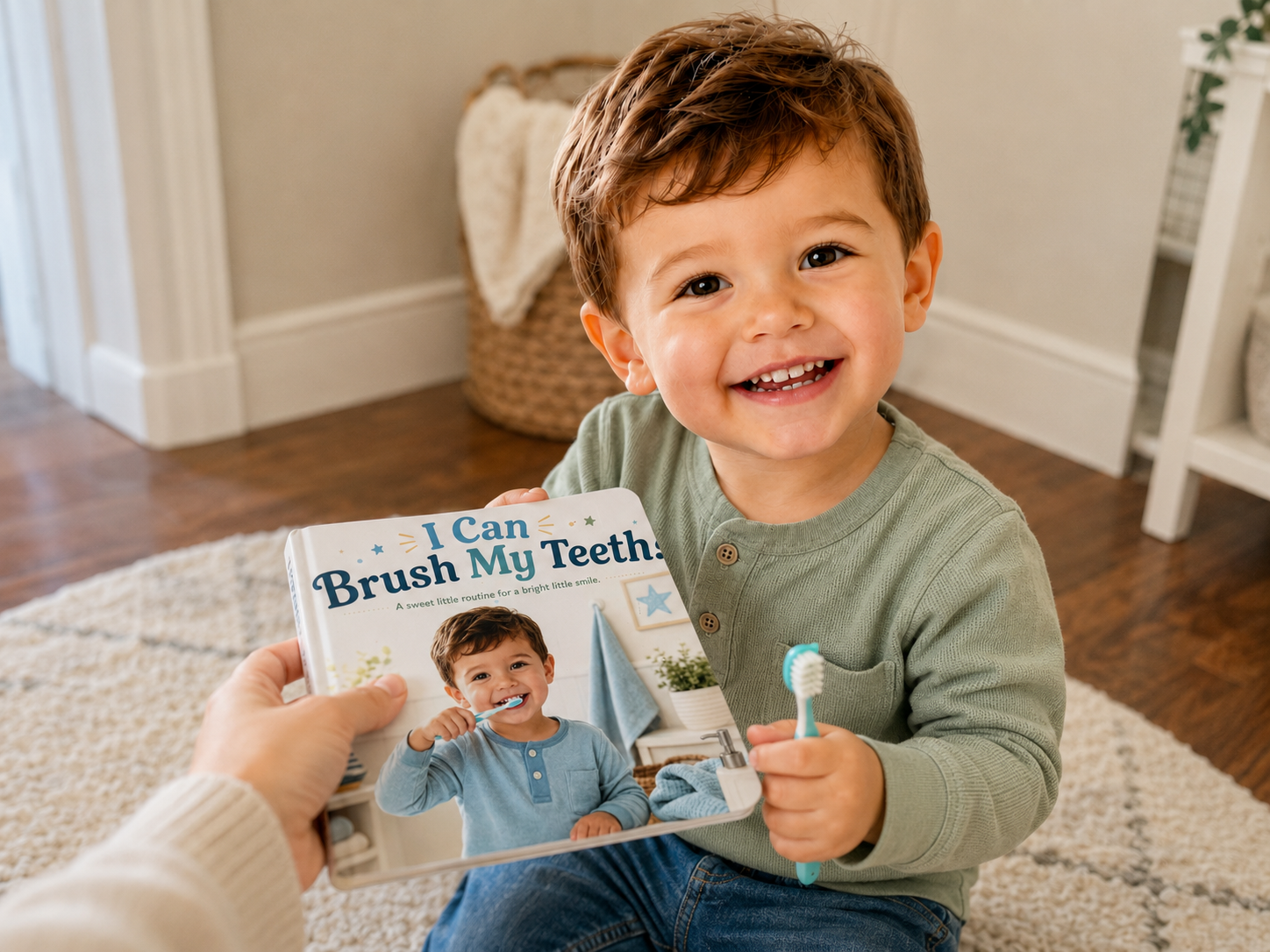 Personalized Toothbrushing Book