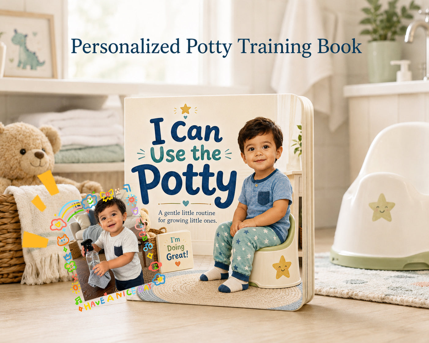 Personalized Potty Training Book