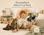 Personalized Baby & Cat Book