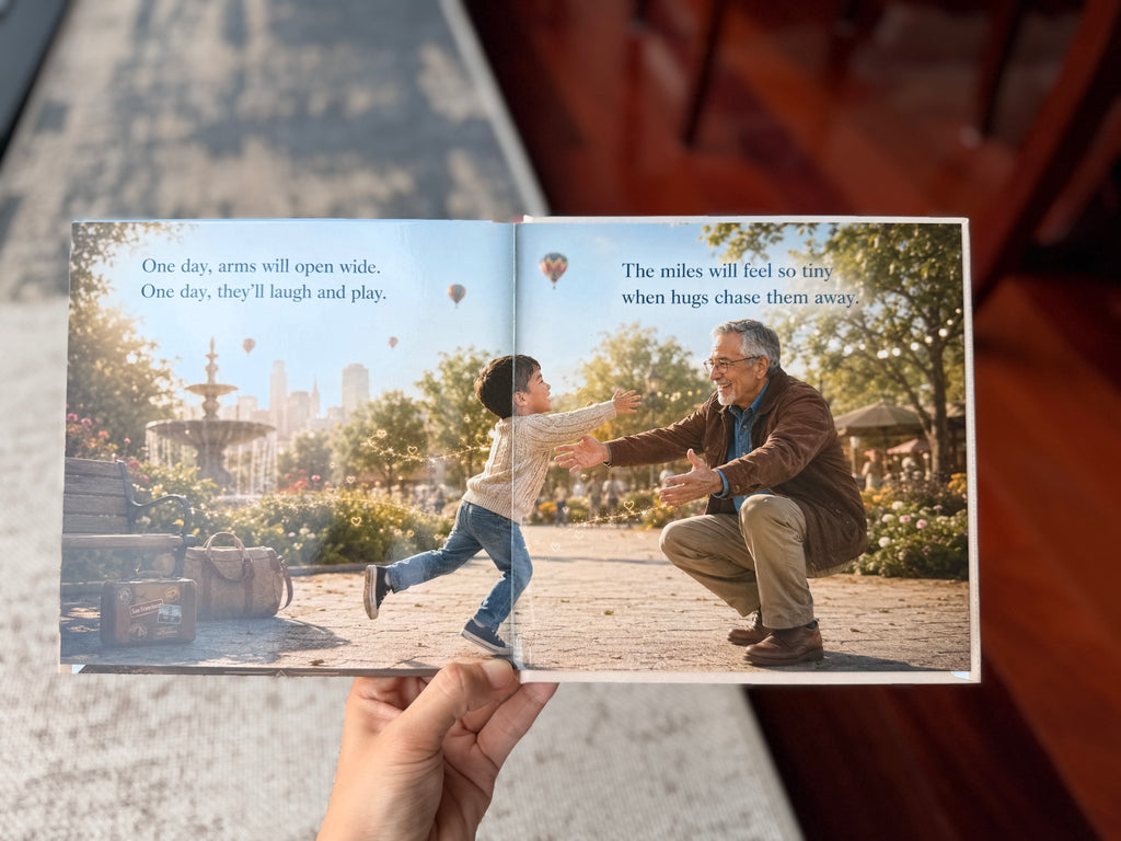 Long Distance Grandpa Keepsake
