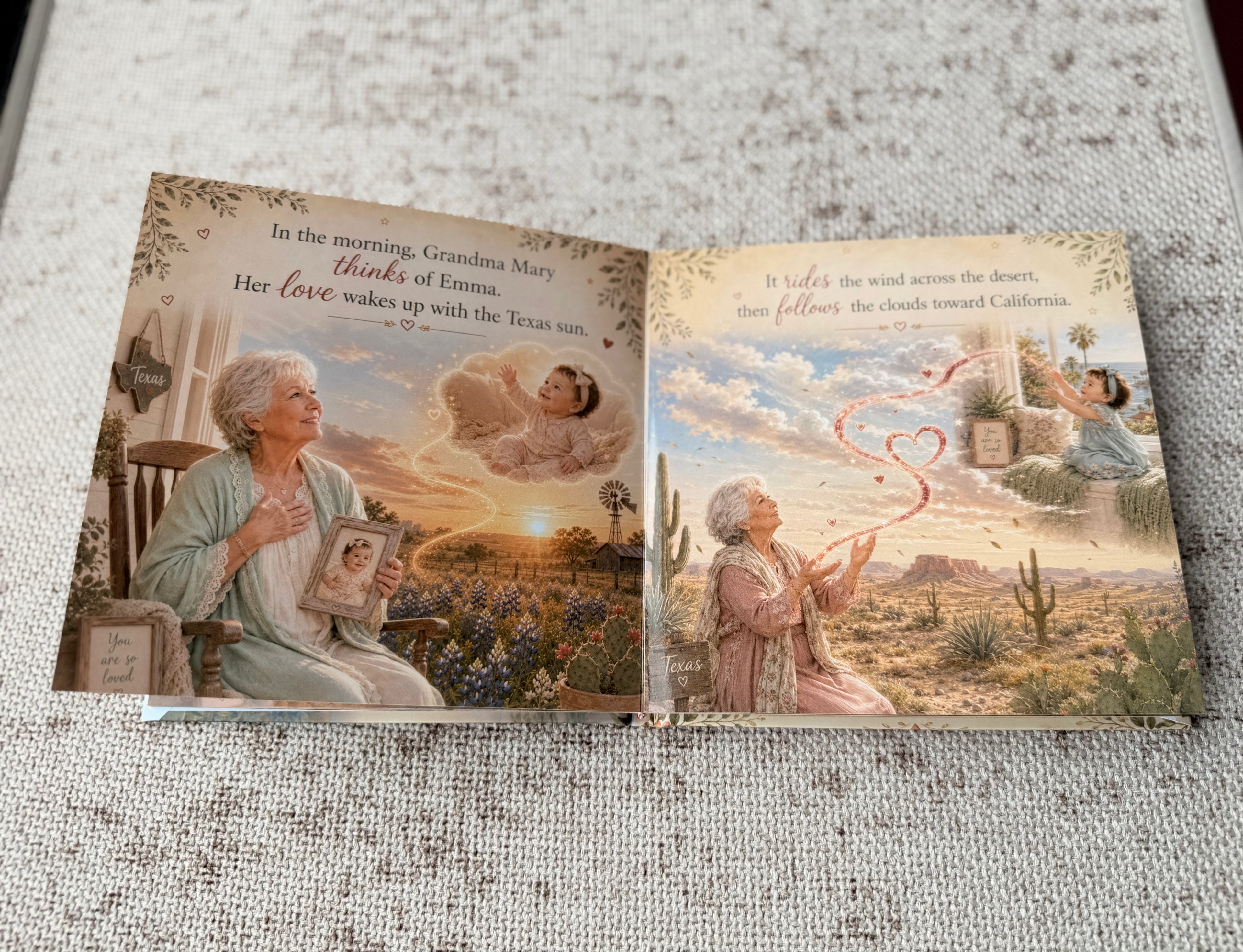 Long Distance Grandma Keepsake