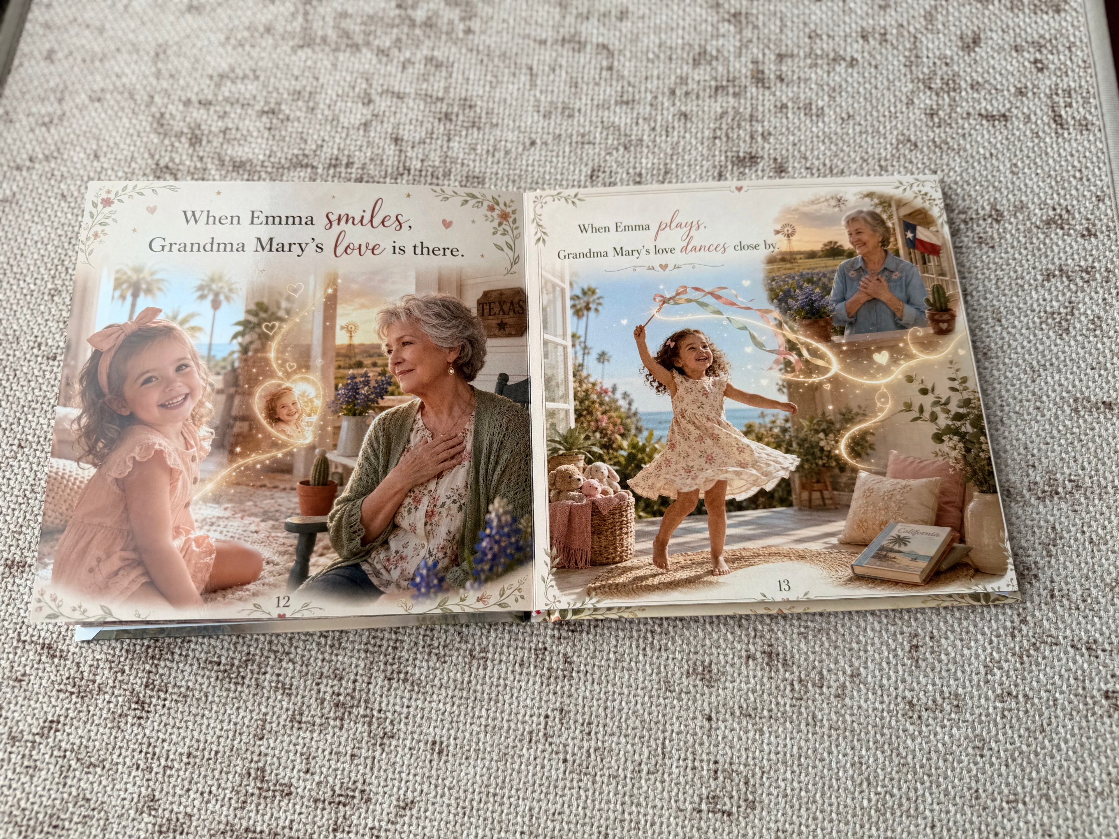Long Distance Grandma Keepsake