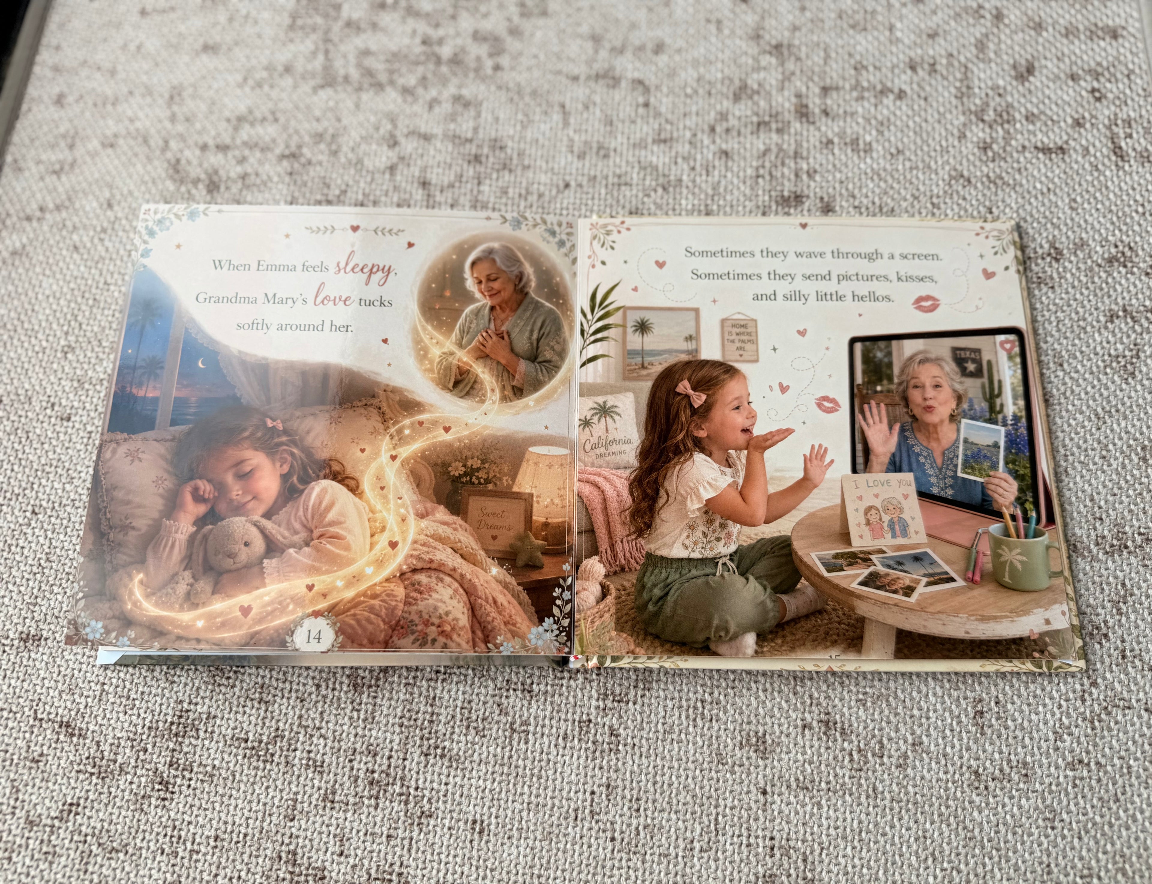 Long Distance Grandma Keepsake