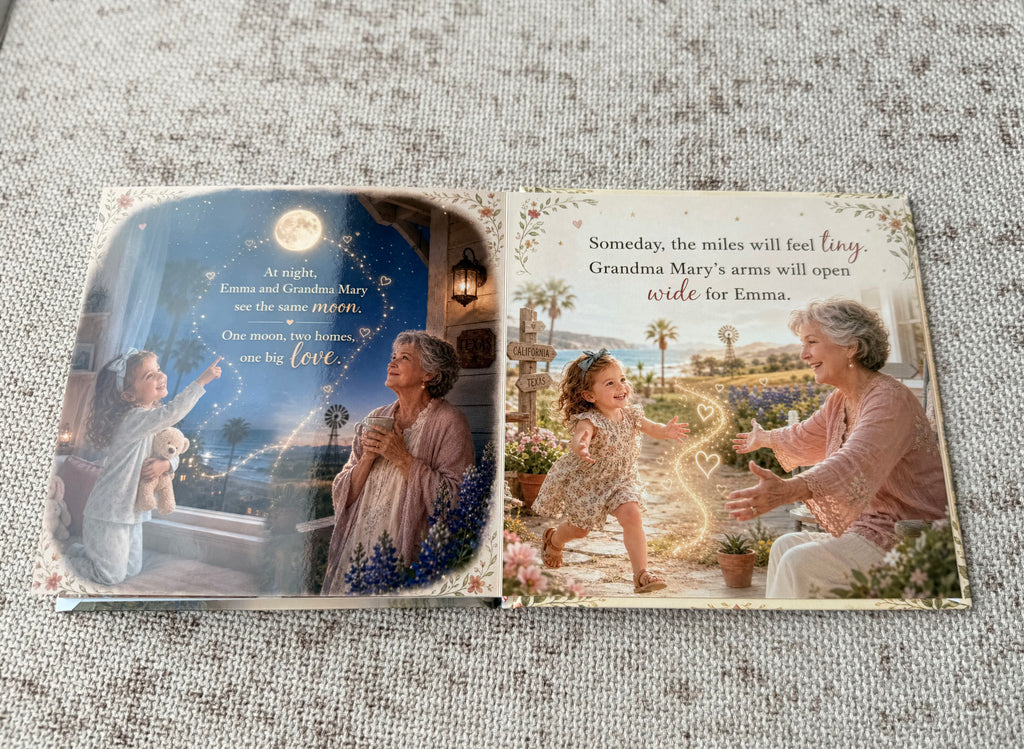 Long Distance Grandma Keepsake