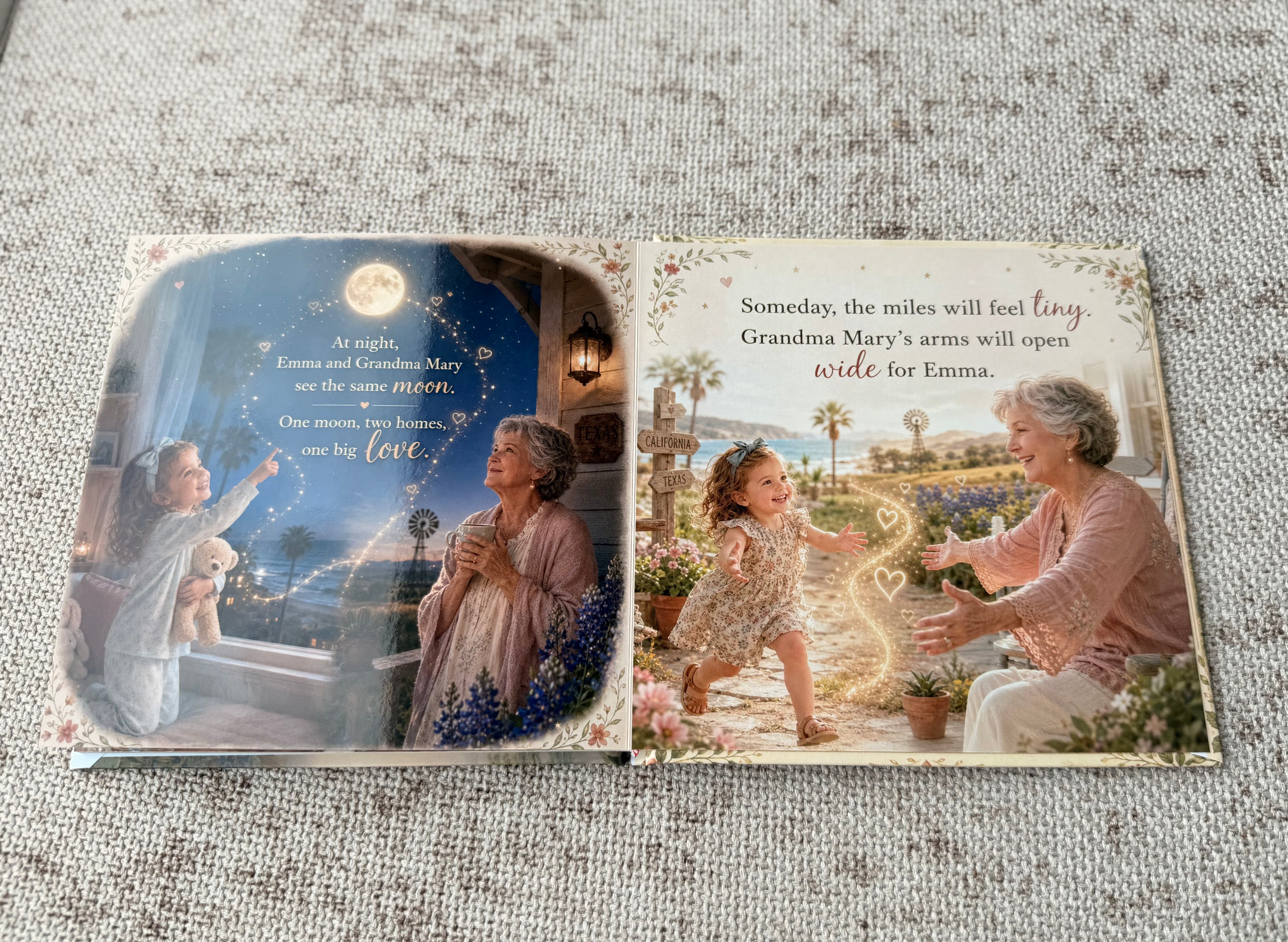 Long Distance Grandma Keepsake